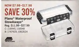 Cabela's Plano Waterproof StowAways offer