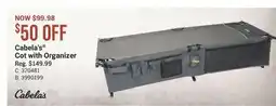 Cabela's Cabela's Cot with Organizer offer