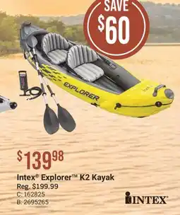 Cabela's Intex Explorer K2 Kayak offer