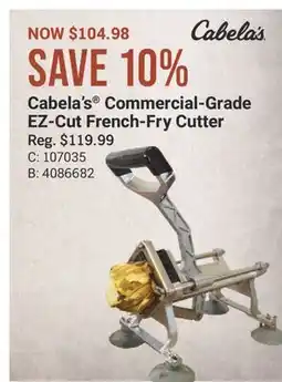 Cabela's Cabela's Commercial-Grade EZ-Cut French-Fry Cutter offer