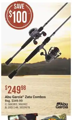 Cabela's Abu Garcia Zata Combos offer
