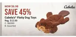 Cabela's Cabela's Flatty Dog Toys offer