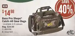 Cabela's Bass Pro Shops Catch-All Gear Bags offer