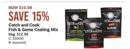 Cabela's Catch and Cook Fish & Game Coating Mix offer