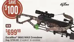Cabela's Excalibur MAG MAX Crossbow offer