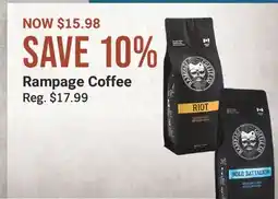 Cabela's Rampage Coffee offer