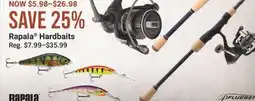 Cabela's Rapala Hardbaits offer