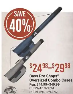 Cabela's Bass Pro Shops Oversized Combo Cases offer