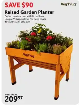 Home Hardware 41 x 30 Small Raised Garden Planter offer