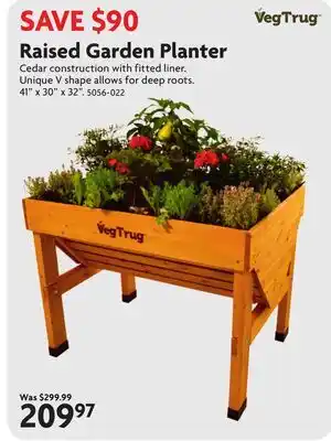 Home Hardware 41 x 30 Small Raised Garden Planter offer