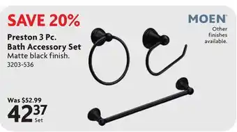 Home Hardware Preston 3 Pc. Bath Accessory Set offer