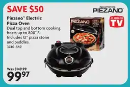 Home Hardware Piezano Electric Pizza Oven offer