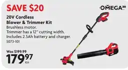 Home Hardware BENCHMARK 20V Cordless Blower & Trimmer Kit offer