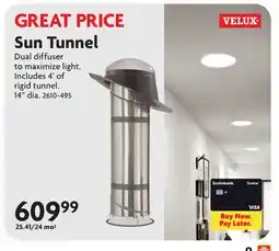Home Hardware Sun Tunnel offer