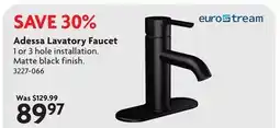 Home Hardware Adessa Lavatory Faucet offer