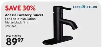 Home Hardware Adessa Lavatory Faucet offer