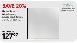 Home Hardware Reina Mirror offer