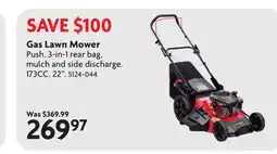 Home Hardware BENCHMARK Gas Lawn Mower offer