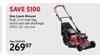 Home Hardware BENCHMARK Gas Lawn Mower offer