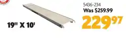 Home Hardware 19 x 10' Scaffold Platform - Aluminum Frame With Wood Deck offer