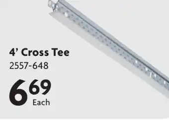 Home Hardware 4' Cross Tee offer