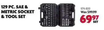 Home Hardware BENCHMARK Metric / SAE Socket Set offer