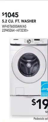 RONA 5.2 CU. FT. WASHER offer