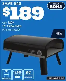 RONA 12 PIZZA OVEN offer
