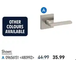 RONA WEISER HALIFAX LEVER offer