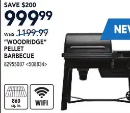 RONA WOODRIDGE PELLET BARBECUE offer
