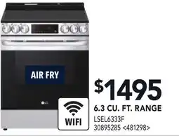 RONA LG 6.3 CU. FT. RANGE offer
