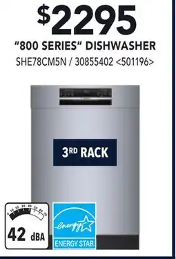 RONA BOSCH 800 SERIES DISHWASHER offer