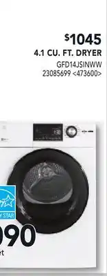 RONA 4.1 CU. FT. DRYER offer