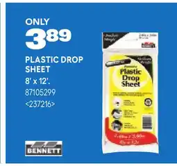 RONA PLASTIC DROP SHEET 8' x 12' offer