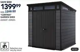RONA CORTINA GARDEN SHED offer