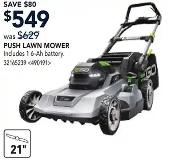 RONA PUSH LAWN MOWER offer