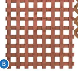 RONA TREATED WOOD AND CEDAR LATTICES 1-3/4 x 4' x 8' offer