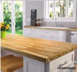 RONA 6' LEADVISION WOOD COUNTERTOPS offer