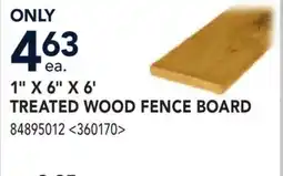 RONA 1 x 6 x 6' TREATED WOOD FENCE BOARD offer