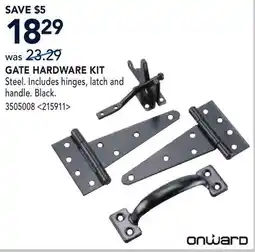 RONA ONWARD GATE HARDWARE KIT offer