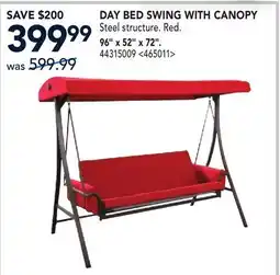 RONA DAY BED SWING WITH CANOPY offer