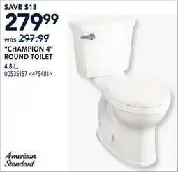 RONA CHAMPION 4 ROUND TOILET offer