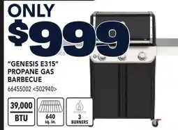 RONA WEBER GENESIS E315 PROPANE GAS BARBECUE offer