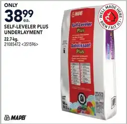 RONA SELF-LEVELER PLUS UNDERLAYMENT 22.7-kg offer