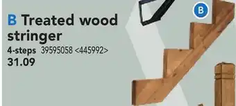 RONA Treated wood stringer 4-steps offer