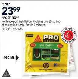 RONA POST-FIX offer