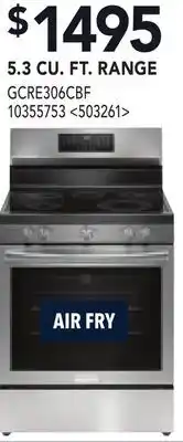 RONA 5.3 CU. FT. RANGE offer
