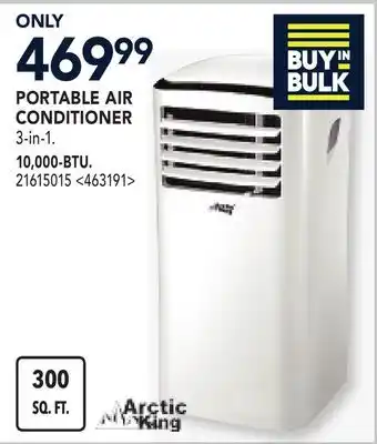RONA ARCTIC KING PORTABLE AIR CONDITIONER offer
