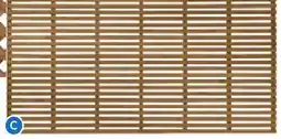 RONA 3/4 x 4 x 8 Treated Wood And Cedar Lattices offer