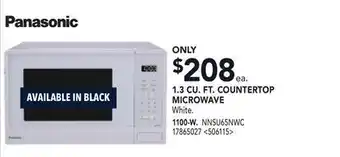 RONA 1.3 CU. FT. COUNTERTOP MICROWAVE offer